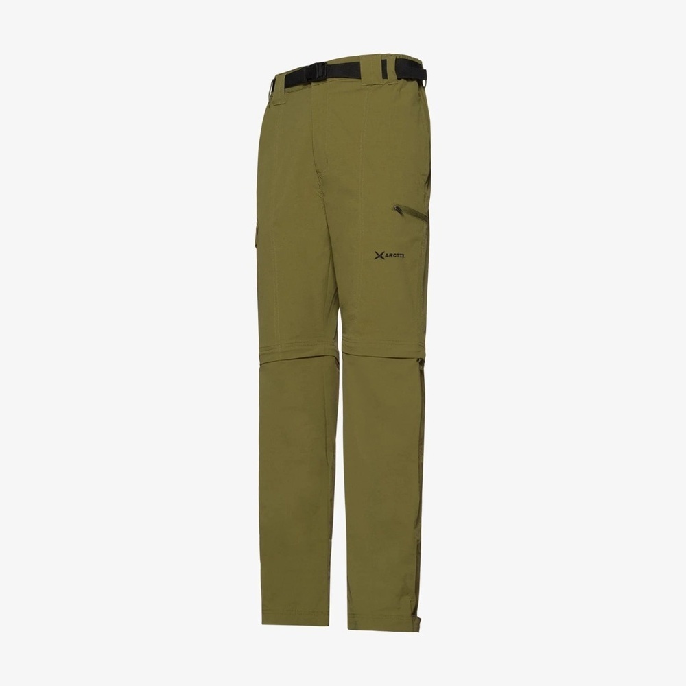 Arctix Men’s Cliff Convertible Pants in Olive Green Size XXL